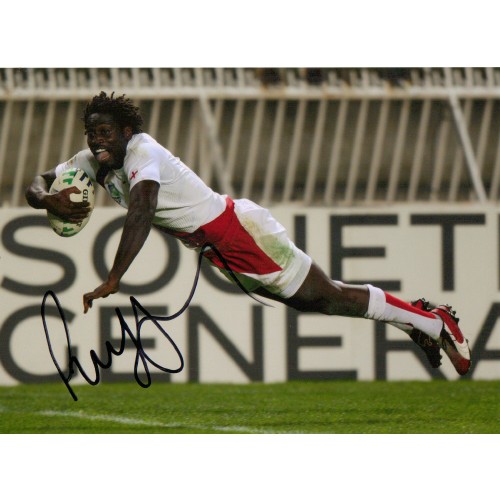 Paul Sackey 10x8 Signed (Rugby League) Photograph